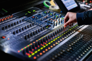 Professional audio equipment rental for events and conferences